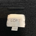 Loft  women’s winter jacket size XL black off center zipper waist neck bu… Photo 2