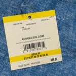 Anne Klein Blue Midi Linen Dress Photo 5