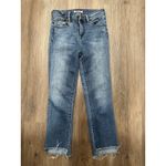 Johnny Was  The Cropped Baby Boot Jeans‎ Distressed Raw End Size 26 Photo 1