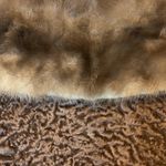 Vintage N.L. Kaplan Brown Persian Lambswool Coat with Mink Collar Photo 7