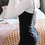 Forever 21 Black Pin Striped Mini Dress Photo 4