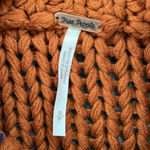 Free People MY ONLY SUNSHINE MOCK NECK SWEATER RUST ORANGE Photo 6