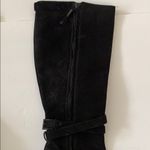 Burberry  Black suede boots heels 37 7 Italy Zipper C Photos for best description Photo 10
