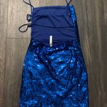 Lucy in the Sky Starstruck Strappy Dress in Lapis Blue Photo 3