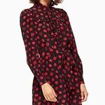 Kate Spade | XXS | Silk Floral Poppy Print Belted Mini Shirtdress | Retail $398! Photo 0