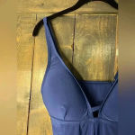 NWT Blue Tanki Swim Top Built in Bra Size 8 B50 Photo 3