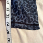 Zyia  Active Butt Scrunch 7/8 High Rise Leggings Blue Stone Leopard Women’s 6-8 Photo 7