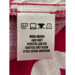 NWT MSK Sleeveless Maxi Dress S Pink Red Floral Tiered Boho Resort Chic Photo 4