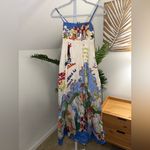 ALEMAIS Multi Nadia European‎ Flax Sundress with pockets US 2 Blue Photo 7