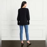 Hill House  Merino Wool Silvia Sweater Black Photo 2