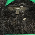 Next  BRAND BLACK FURRY OPEN SWEATER NO BUTTONS/ZIPPERS..SUPER SOFT.. SUPER COMFY Photo 1