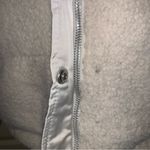 Cream Puffer Coat size medium 8/10 FLAW Photo 5