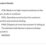 Athleta  Momentum Seamless Top Long Sleeve Workout Breathable NEW Photo 6