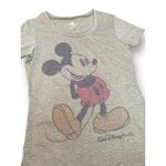 Disney Parks Womens Small T-Shirt Tee Mickey Mouse World Land Green Gray Shirt Photo 5