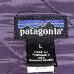 Patagonia VTG Sherpa Fleece Barn Chore Jacket Womens L Green USA Button Down Photo 5