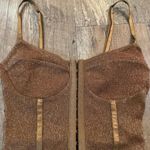 Free People NWT Intimately Women's Shimmer Night Rhythm Corset Bodysuit XS Photo 3