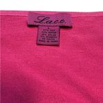 L.A.C.E. womens pink bow sleeveless top size L Size L Photo 2