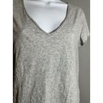 All Saints Emelyn Tonic Raw Edge Tee‎ Grey Marl EUC Size XS Photo 3