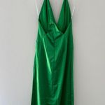 Katie May Holly Satin Gown in Emerald Green S Photo 5