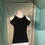 Pam & Gela  Cold Shoulder Tee SzXS Photo 1