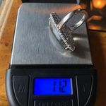 Natural Labradorite Sterling Silver Ring Size 7 Blue Photo 6