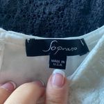 Soprano bodycon  white and black lace dress shown on Photo 3