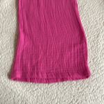 Sincerely Jules  Wide Leg Hi-Rise Pull On Pants drawstrings Fuchsia Pink Size S Photo 2