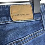 American Eagle  Women's 0‎ High Rise Jegging Crop Next Level Stretch Denim Dark Photo 4