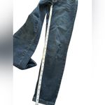 Tahari  CHLOE Fit Solutions 10/30 Double Button Skinny Denim Jeans Medium Wash Photo 3