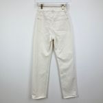 Madewell The Curvy 90s Straight Jean Vintage Canvas Beige High Waist US 23 NWT Photo 10