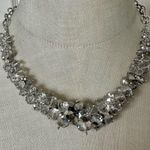 Vera Wang  Faceted Smoke Glass Cluster Necklace Photo 0