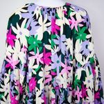 Eloquii NEW floral print long puff sleeve dress, 14 Photo 6