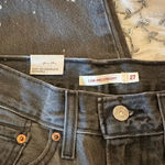 Levi's Women's Low Pro Straight Sz 27 Mid rise Relaxed Through Hip/9’s Style Photo 9