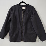 Universal Threads Women’s Black jacket.  Large  Adjustable waist. Photo 0