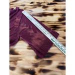 Everleigh Size M Burgundy Red Lace‎ Open Front Duster Bohemian Peasant Formal Size M Photo 5