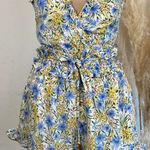 Luxxel  Women’s romper size small 
Full of Bloom Romper flower print Photo 0