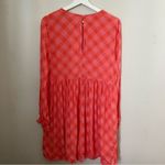 BP  Dress Pink Plaid Ian Long Sleeve Casual Neutral Photo 3