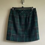 Loft COPY - Petites Black Plaid Pencil Skirt Photo 1