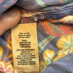 Soft Surroundings  Size S Hermosa Tunic Button Up Top Blouse Shirt Art Floral Photo 5