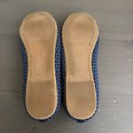 Seychelles  knit ballet flats round-toe stretch knit upper navy white dot 8.5 Photo 5
