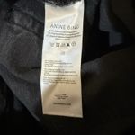 ANINE BING Jeans Womens 28 Black Raw Hem Straight Leg Cropped Mid Rise Photo 8