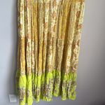 Free People  Hanalei Bay Dress in Yellow Combo Small Photo 6