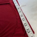 Free People  Twist and Shout draped asymmetrical skirt Red Size Small Photo 9