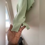 Pendleton 100% Silk Skirt Suit Size 12 Color Light Green Career Formal Photo 4