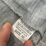 Femme Luxe Women's Gray Ribbed Knit‎ Wide Leg Jumpsuit UK 10 V Photo 4