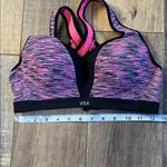 VSX Sport Women’s Cross Back Padded Underwire Sports Bra Pink & Black Photo 7