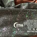 ZYIA Black Rainbow Splatter Leggings 7/8 Pocket Light n Tight Hi Rise Size 0 Photo 4