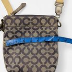 Coach Poppy Series Lavender and Tan Signature Jacquard Crossbody Bag Photo 5