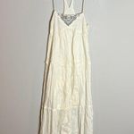 Quiksilver  Chula Vista Embroidered Ivory Maxi Dress Photo 1