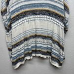 Lovestitch Oversized Knit Womens Sweater S/M Bohemian Hippie Coastal Gardecore Photo 8